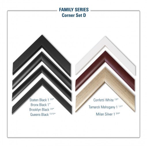 Family Frames Corner Set D