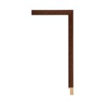 Shoji Dark Walnut 3/4" 253206