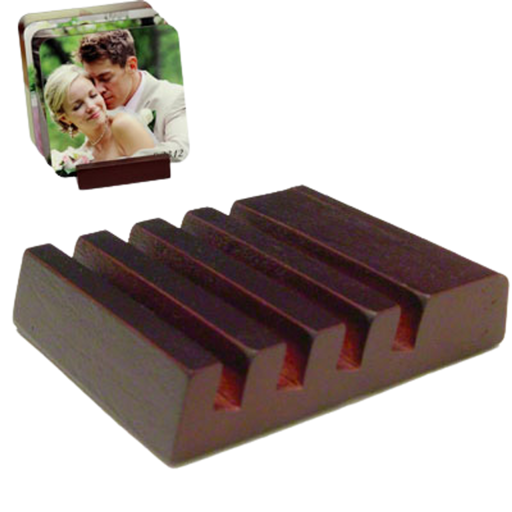 Coaster Sets of 4 with Holder Technicare