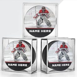 Hockey Puck with Holder